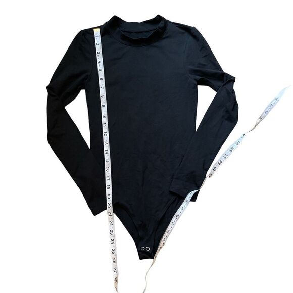 Good American  GOOD FORM CREWNECK BODY black Size 2 NWOT - Picture 7 of 9